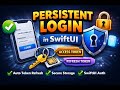 Stop Using isLoggedIn! Real iOS Login with SSL Pinning &amp; JWT (SwiftUI)