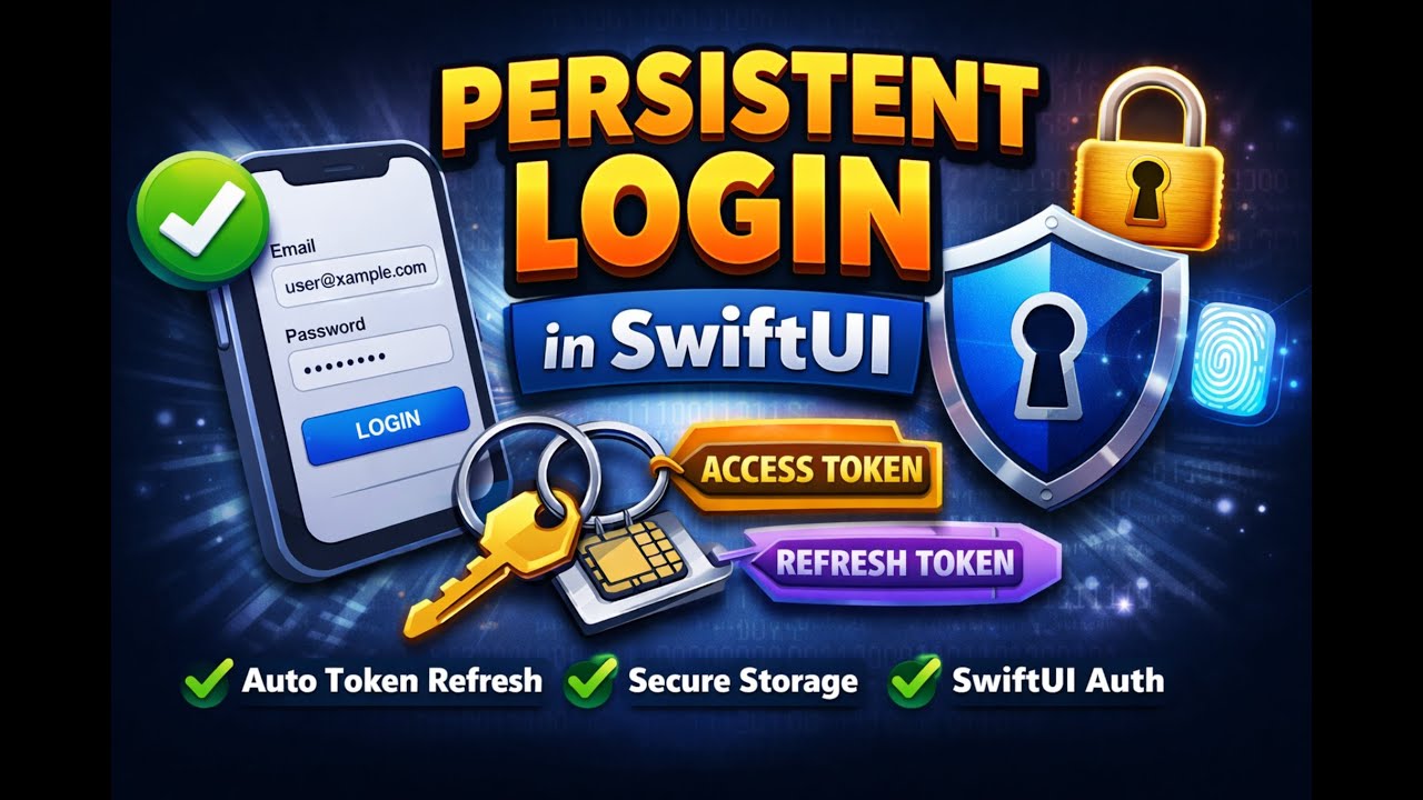 Stop Using isLoggedIn! Real iOS Login with SSL Pinning & JWT (SwiftUI)