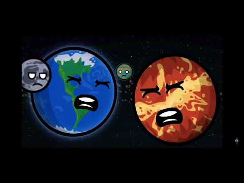 Earth & Venus Singing YOASOBI-Idol (Credits:@UranusIsHere7)