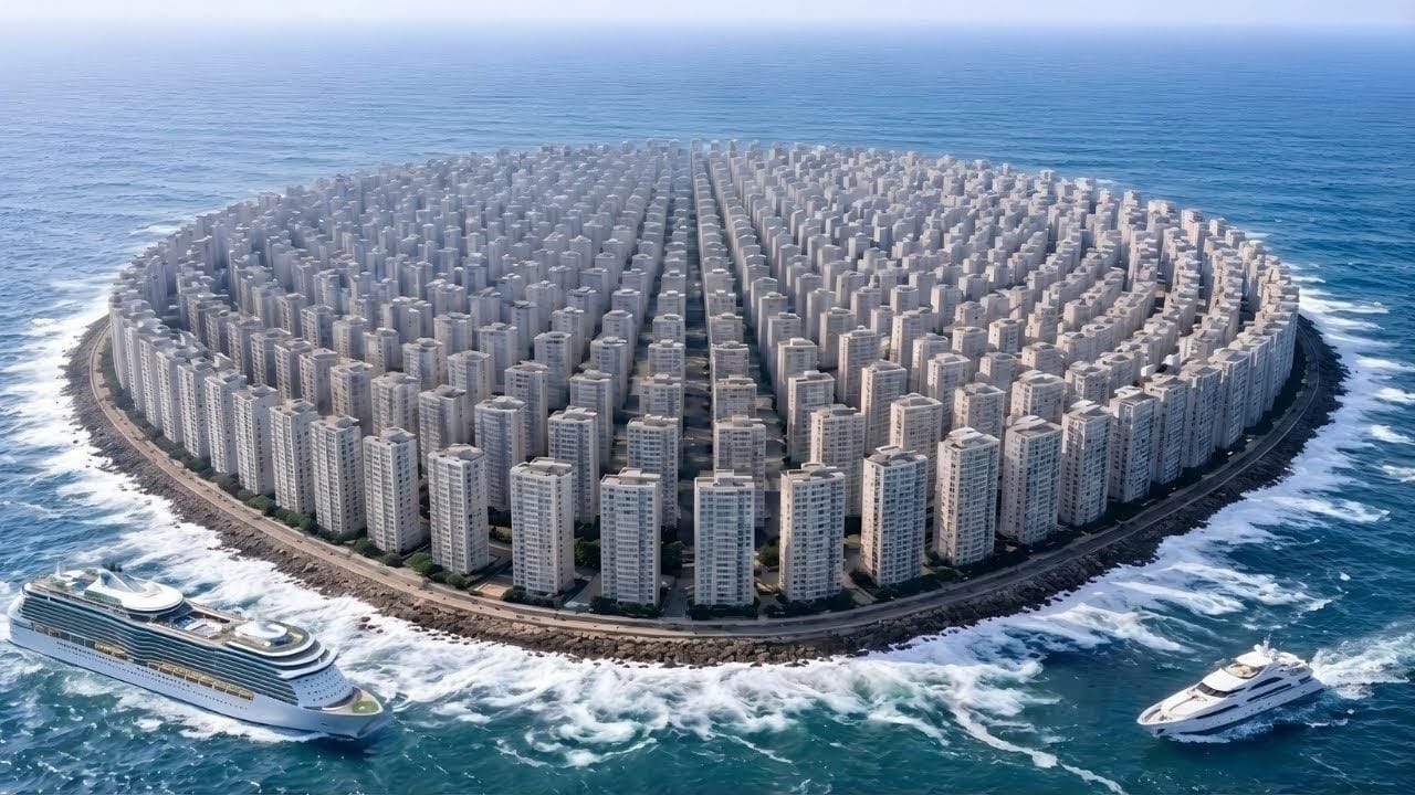 Крупнейший в Китае необитаемый остров с 400 жилыми домами – вы не поверите, что они существуют!