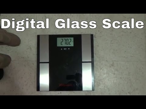 Body Analysis Glass Scale