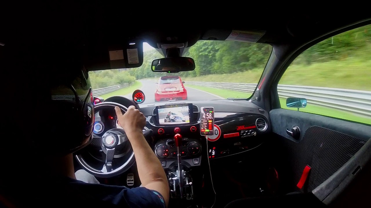 Nurburgring 13.09.2019 Abarth 500 Vuelta 2 (