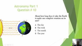 Astronomy Earth-Moon-Sun SOL Review