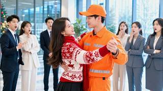 Only the new intern danced with the cleaner—never knowing he was the CEO!