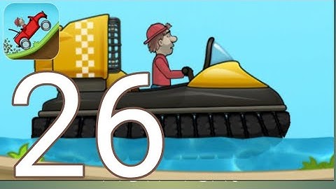 Hill Climb Racing - Gameplay Walk through - part 26- Hovercraft ( IOS , Android)