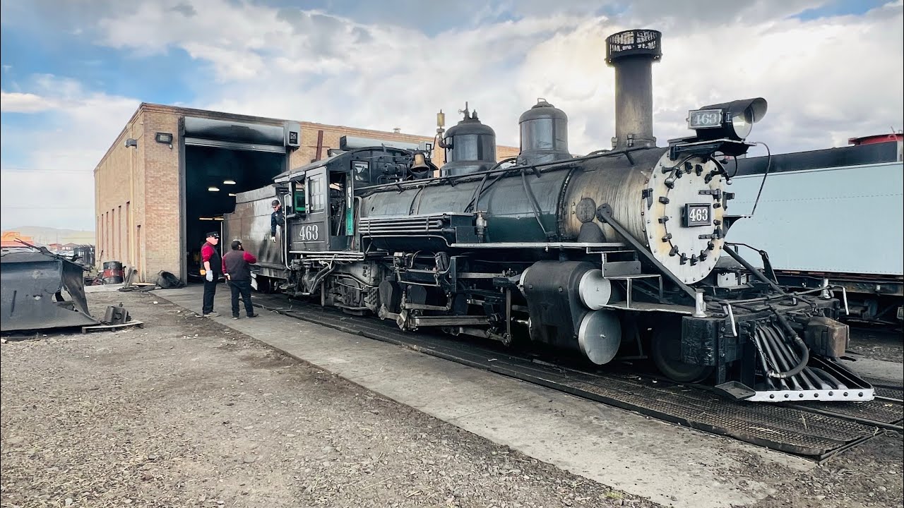 STEAM! K27 MUDHEN 463, CUMBRES & TOLTEC SCENIC Railroad passenger