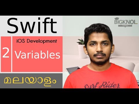 02 Swift iOS Development Course | Variables Malayalam