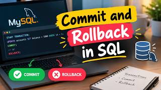 COMMIT and ROLLBACK in SQL Explained with Examples | MySQL Tutorial, TCL commands