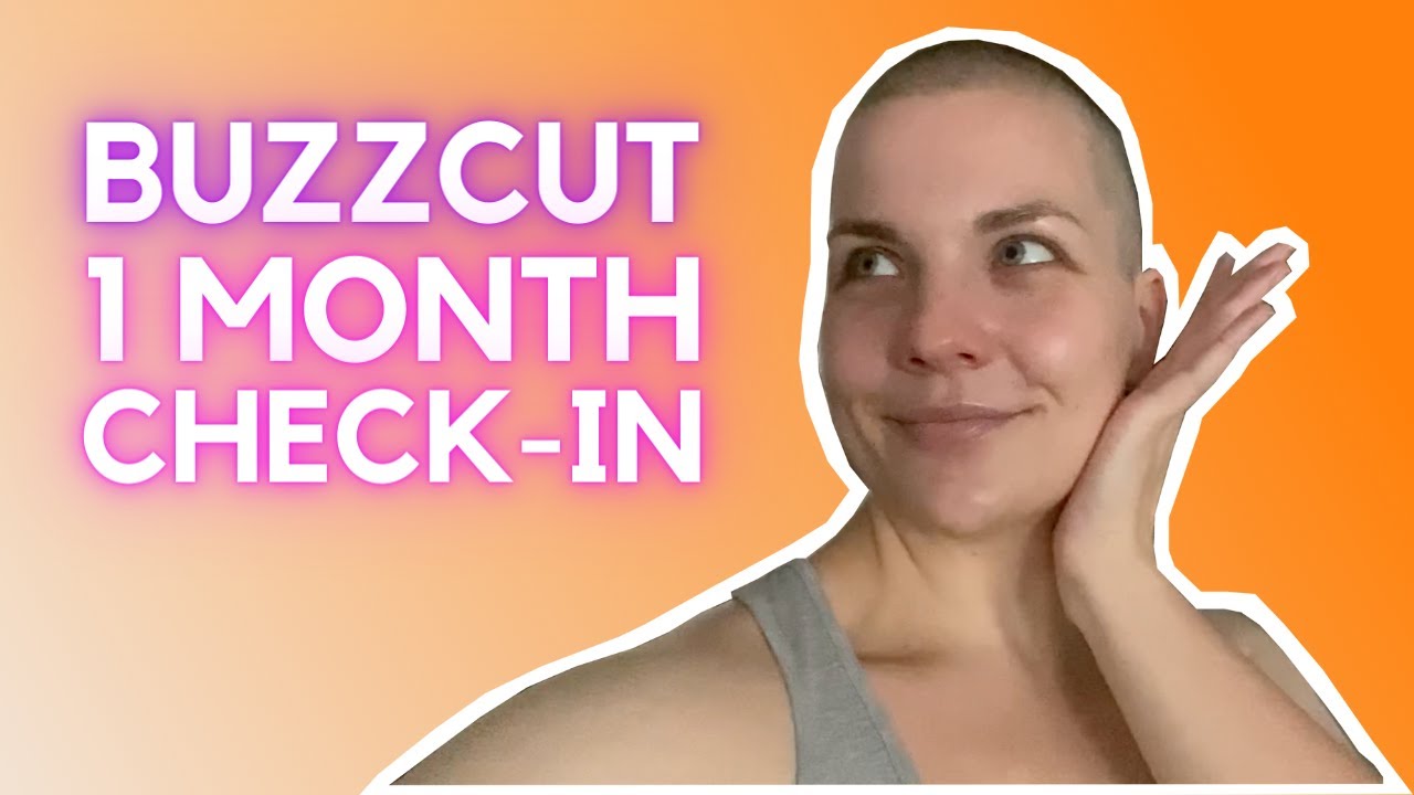 SHAVED HEAD - 1 Month Check-In!