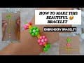 ||घर पर बनाए यह खूबसूरत ब्रेसलेेट||😍 embroidery bracelets 😱 #craft  #creativezainaz #youtubepartner