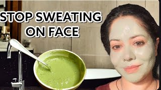 Why Do You Sweat On Face | DIY face pack for face sweating
