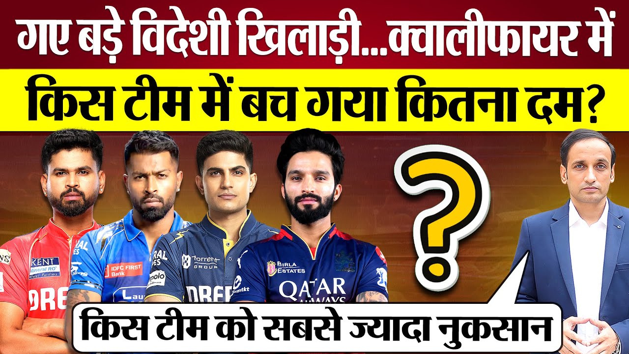Foreign Players Exit! 😱 Big impact on RCB, MI, GT & PBKS | किस टीम में बचा कितना दम?