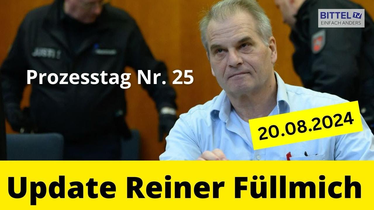 Reiner Fuellmich | 2024-08-20 – UPDATE – 25. Prozesstag mit RA Katja Wörmer