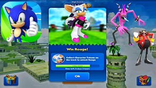 Sonic Dash - New Event New Character Rouge All Characters Unlocked