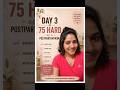 Day 3 of #75hardchallenge as a new mom who is 15months postpartum