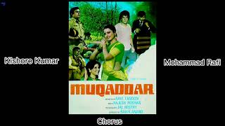 Download Lagu Tere Chehre Se Parda Hatana Bhi Hai | Kishore Kumar | Md. Rafi | Muqaddar | Rajesh Roshan | Anjaan MP3