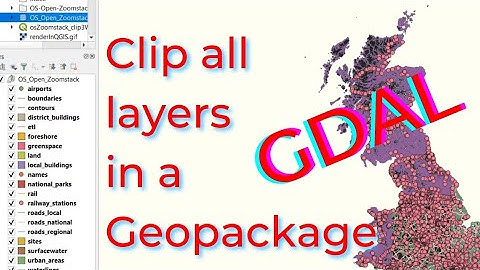 Clip all layers in a geopackage with GDAL and QGIS - 02 | burdGIS