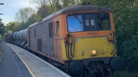 Class 73 RHTT at Buxted Station