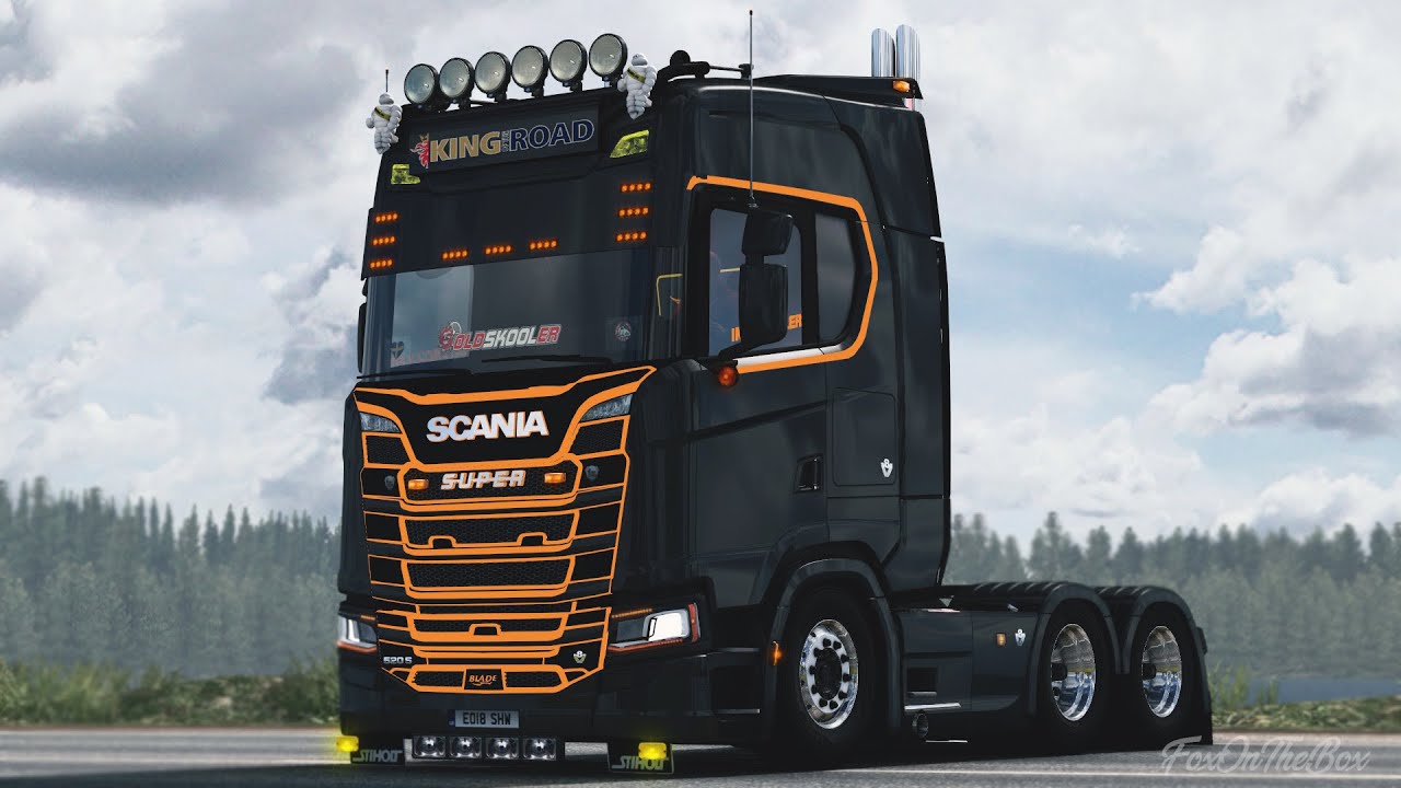 Tuning For Scania R And S By Honzacz V10 Ets2 Mods Euro Truck | Images ...