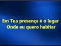 Em Tua Presença - Fernanda Brum(playback legendado)