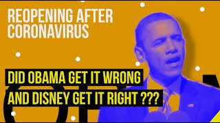 DID OBAMA GET IT WRONG AND DISNEY GET IT RIGHT? REOPENING AFTER CORONAVIRUS | Doug Lansky by ReThinkingTourism 5,354 views 3 years ago 5 minutes, 40 seconds