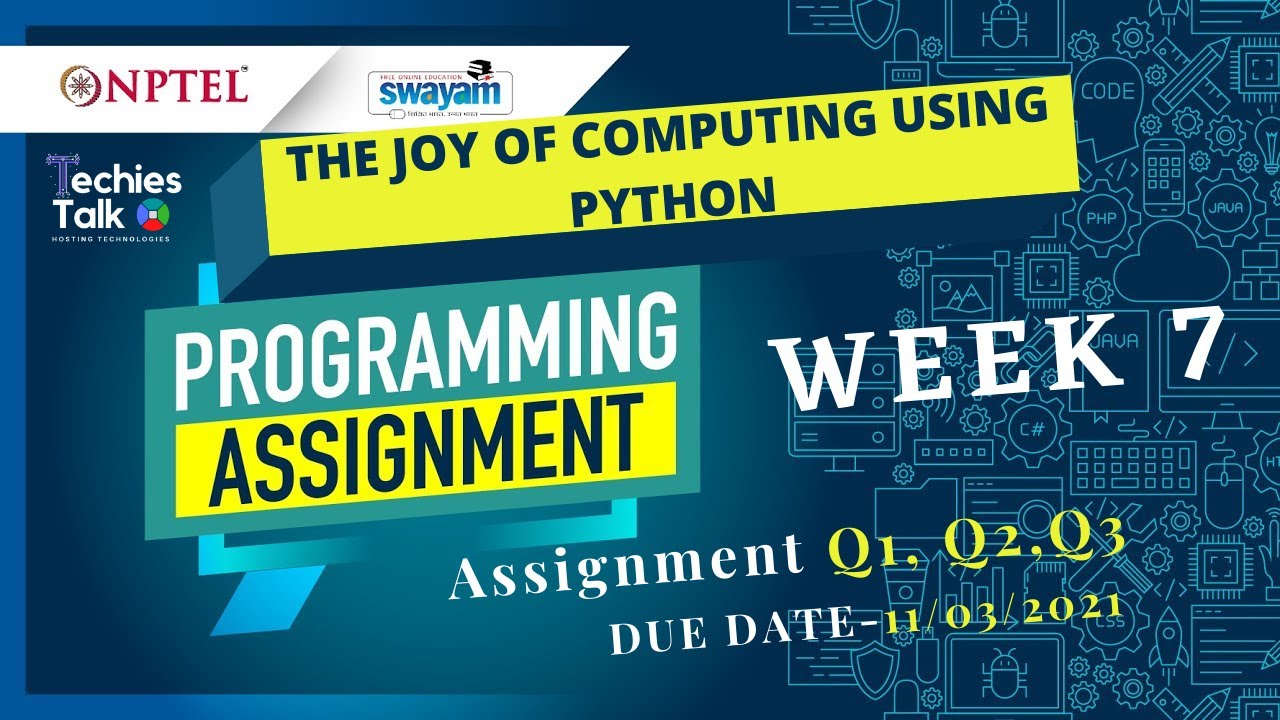 python assignment solutions