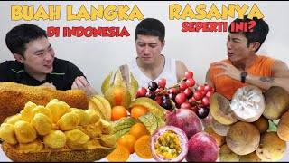 Buah Langka Indonesia ! OPPA2 Akhirnya Coba Makan! Tapi...AH!