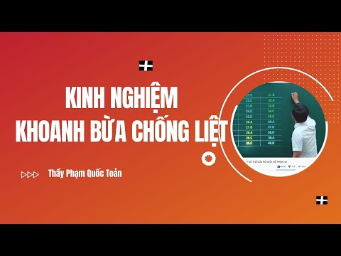 Khoanh Vùng Tiếng Anh - KINH NGHIỆM KHOANH BỪA CHỐNG LIỆT (ĐÔI KHI CÓ THỂ CỨU RỖI MỘT SỐ PHẬN :D)