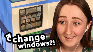 we can EDIT WINDOWS in san myshuno apartments?!