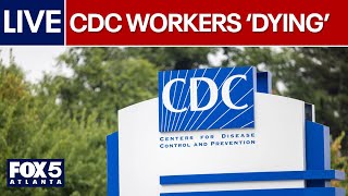 WATCH LIVE: Fired CDC workers stage "die-in"