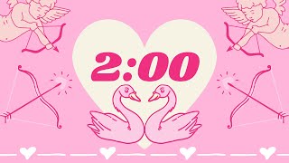 2 Minute Valentine's Day Timer | 2 Minute Countdown Timer With Music