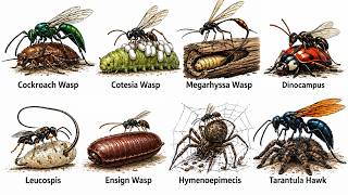 Every Parasitoid Wasp Explained in 8 Minutes