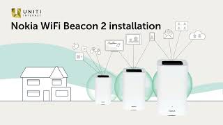 Uniti Internet Set-up Guide - Nokia Beacon 2 Installation