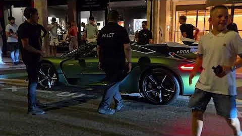 Billionaires Nightlife in Monaco 2025 Supercars spotting