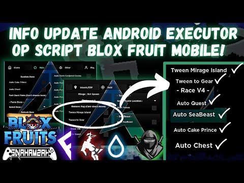 UPDATE ] SCRIPT BLOX FRUIT & EXECUTOR ANDROID