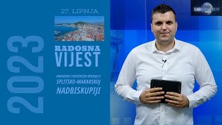 Radosna vijest (Đakonsko i svećeničko ređenje u Solinu; 27. 6. 2023.)