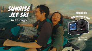 the DJI Action 5 Pro PERFECTLY captured my sunrise jet ski ride