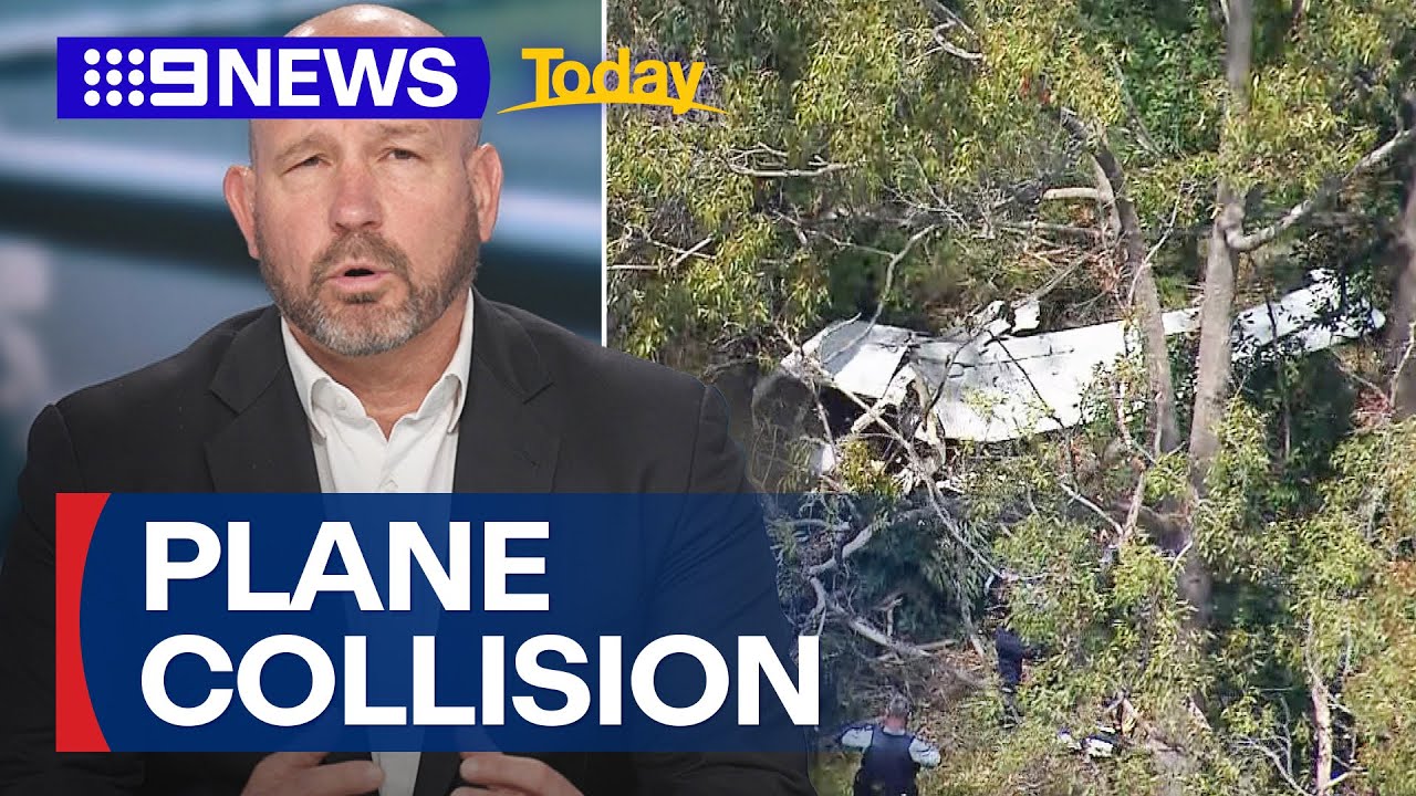 Three people killed in Sydney plane collision | 9 News Australia - YouTube