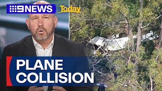 Three people killed in Sydney plane collision | 9 News Australia
