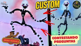 Figura articulada puppet #fnaf2  escala Marvel Legends!!!!!! #fnafmovie 
