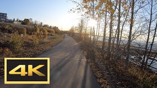 Alaska Coastal Trail Biking Tour in 4K -- Anchorage, AK: Tony Knowles