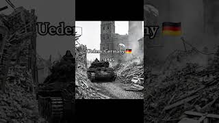 WWll Germany 🇩🇪 1945➡️2025 From war ⚔️ to peace 🕊️