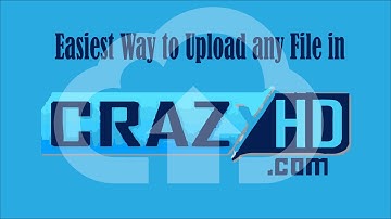How To Upload Software In CrazyHD