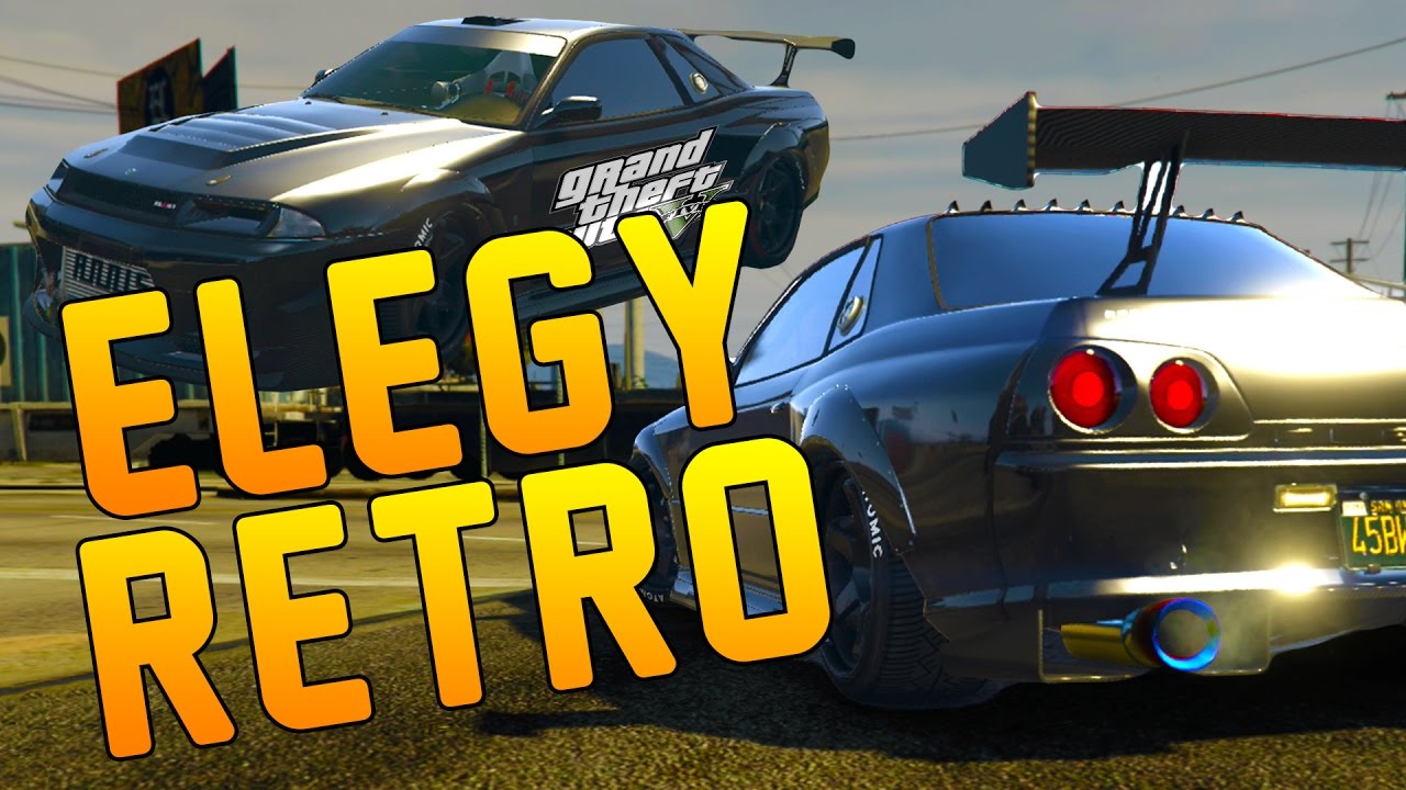 Elegy Retro Customization (New Nissan Skyline R34) - GTA Online