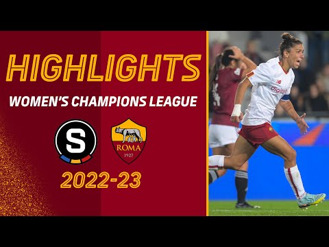 ✨ VITTORIA AL 90' A PRAGA! | UWCL HIGHLIGHTS | Sparta Praga-Roma 1-2