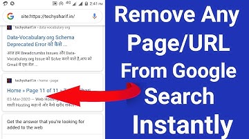 How To Remove Website Page,Link,URL From Google Search | Google Search Console Tutorial