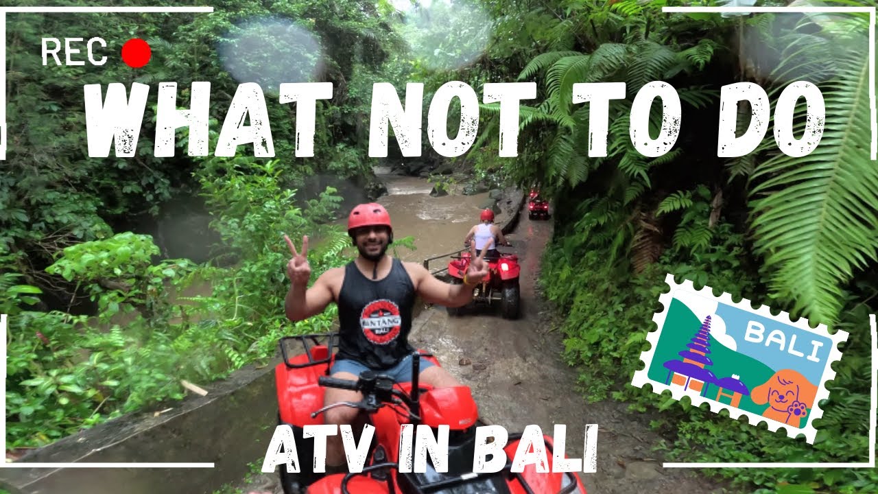 She broke the ATV and blamed on the company! ATV RIDE BALI 🇮🇩