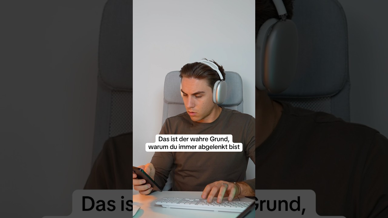 Das ist der wahre Grund, warum du immer abgelenkt bist!