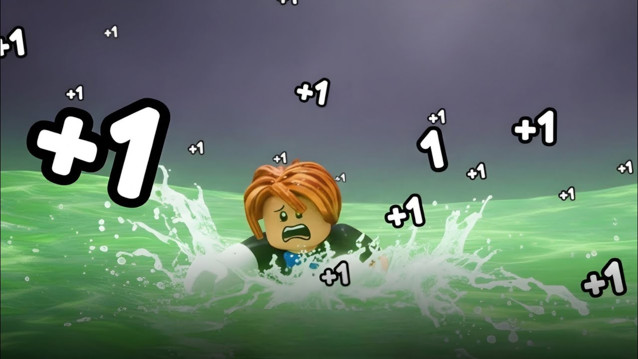 I Got Insanely Fast in This Roblox Swimming Game (+1 Speed Per Swim)