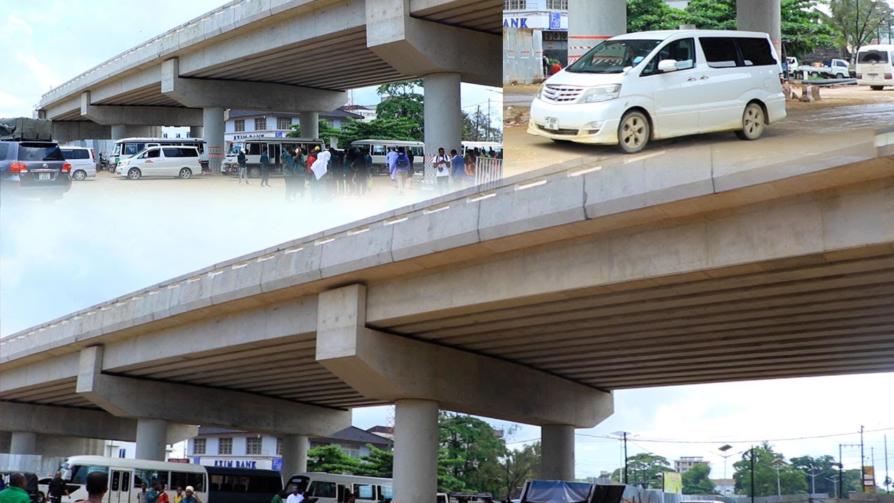 VIDEO: MAGARI YAANZA KUPITA CHINI YA FLY OVER YA KWEREKWE ZANZIBAR, UJENZI WAFIKIA ASILIMIA 80